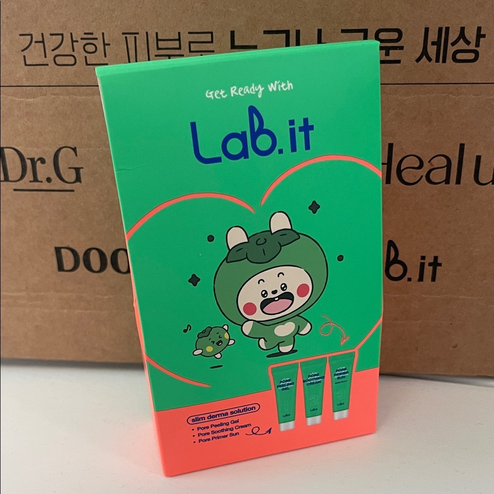 Lab.it Skincare Set with Cute Character